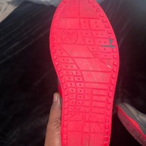 Black,red,green Gucci Hi Top sneakers
